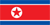 Bandera de Corea del Norte