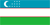 Bandera de Uzbekistán