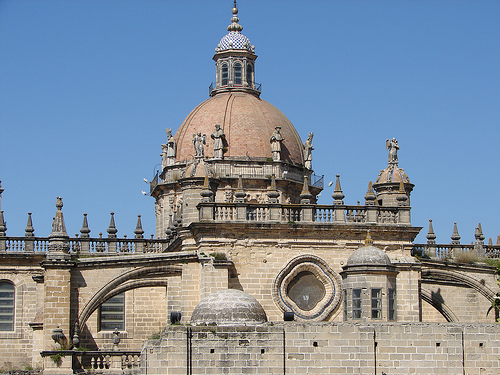 Vista de la Catedral de Jerez
