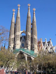 Sagrada Familia de Barcelona, España