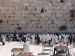 Muro de las Lamentaciones, Israel