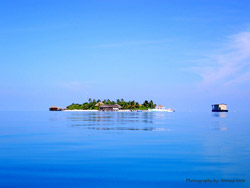 Isla en Maldivas