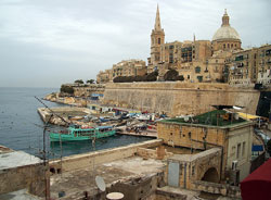 Vista de La Valeta, Malta