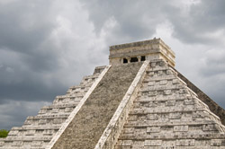 Pirámide en Chichén Itzá, México