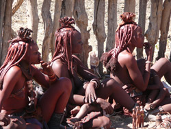 Mujeres Himba, Namibia