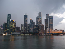 Vista de Singapur