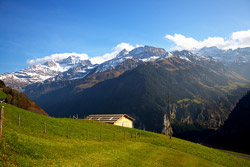 Paisaje de Suiza