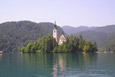 Lago Bled en Eslovenia