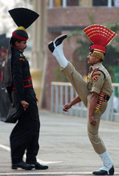 Ceremonia en la frontera, Wagah